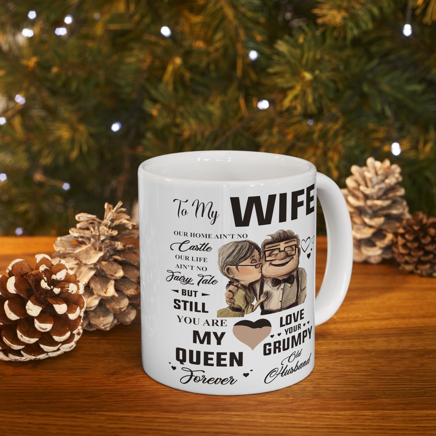 To My Wife | Ceramic Mug, (11oz, 15oz)