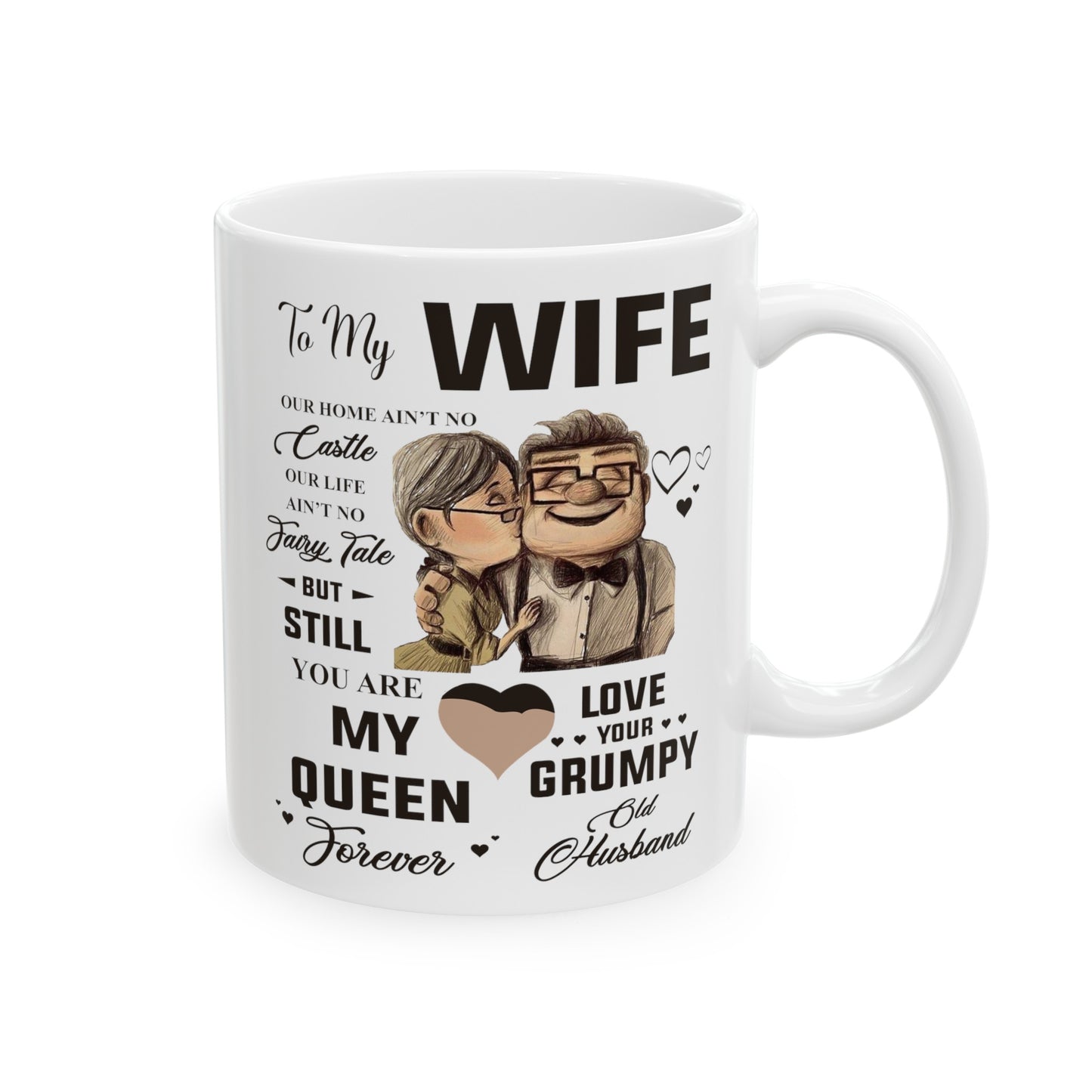 To My Wife | Ceramic Mug, (11oz, 15oz)